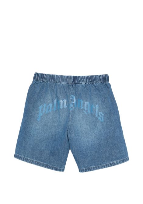 Shorts denim PALM ANGELS | PBYC002S26DEN001050